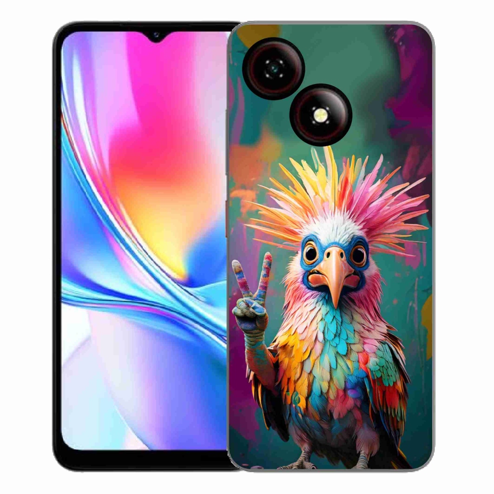 ZTE Blade A35E zselés tok mmCase - színes lázadó