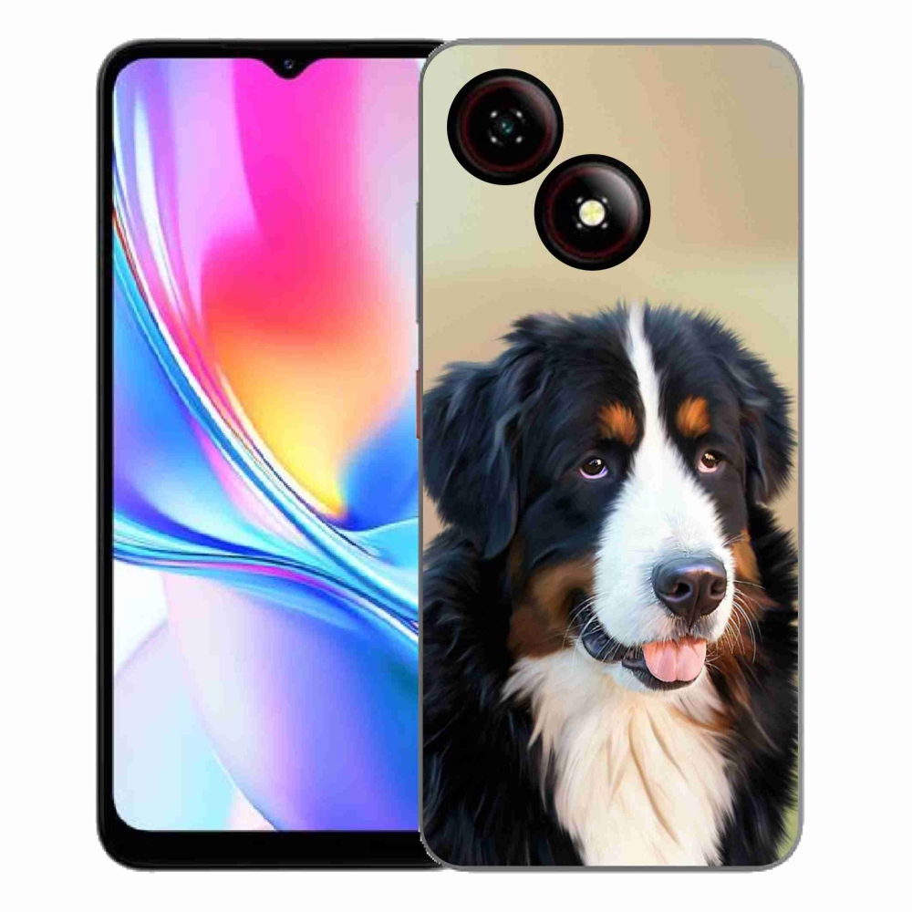 ZTE Blade A35E zselés tok mmCase - Berni hegyi kutya