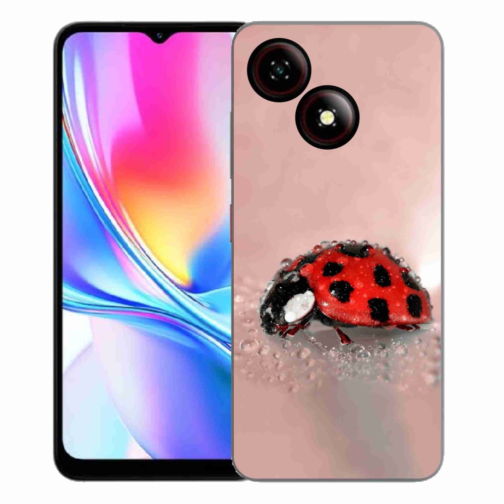 ZTE Blade A35E zselés tok mmCase - katicabogár