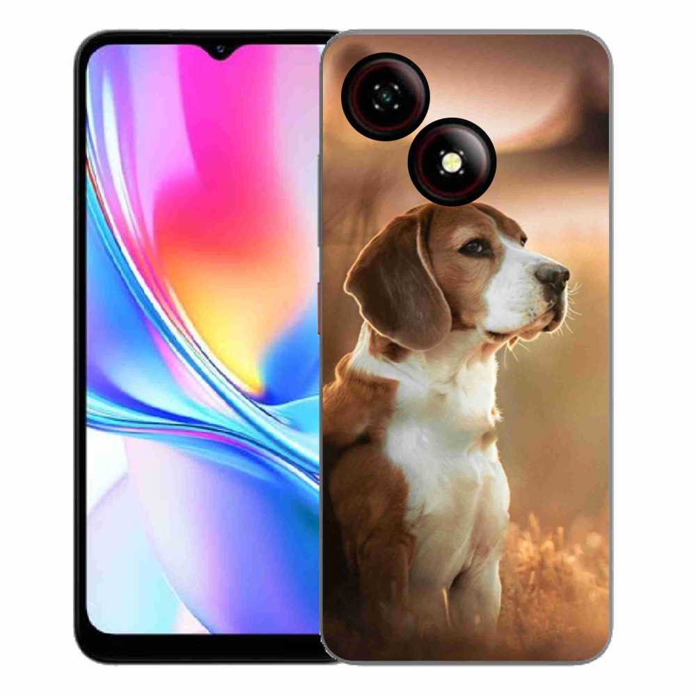 ZTE Blade A35E zselés tok mmCase - bézs színű