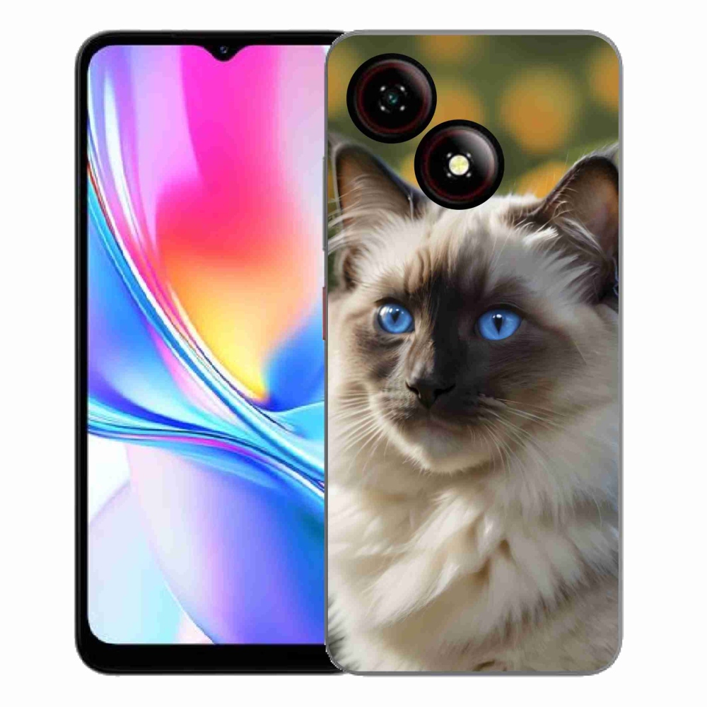 ZTE Blade A35E zselés tok mmCase - fehér rongybaba