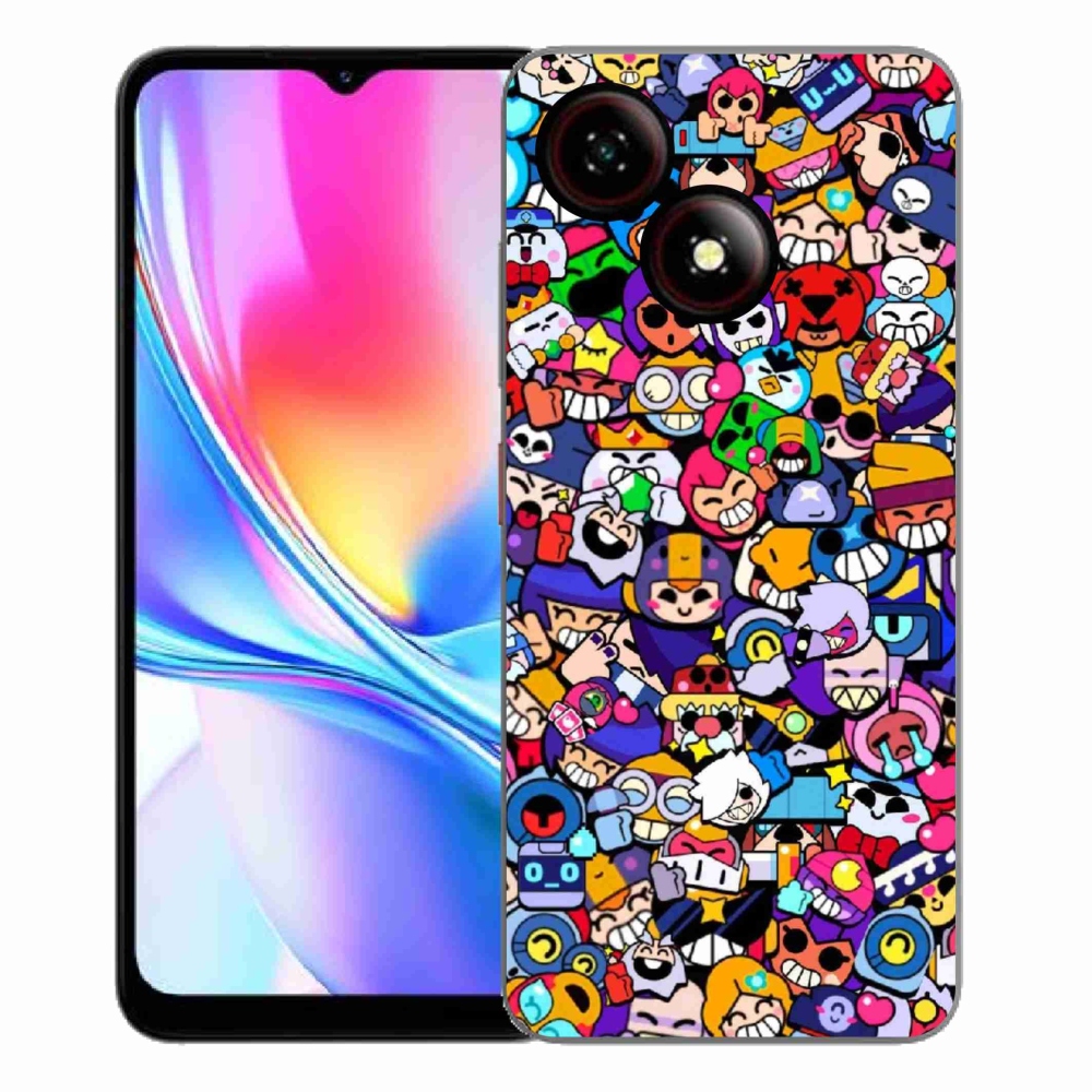 ZTE Blade A35E zselés borítás mmCase - brawl stars 2