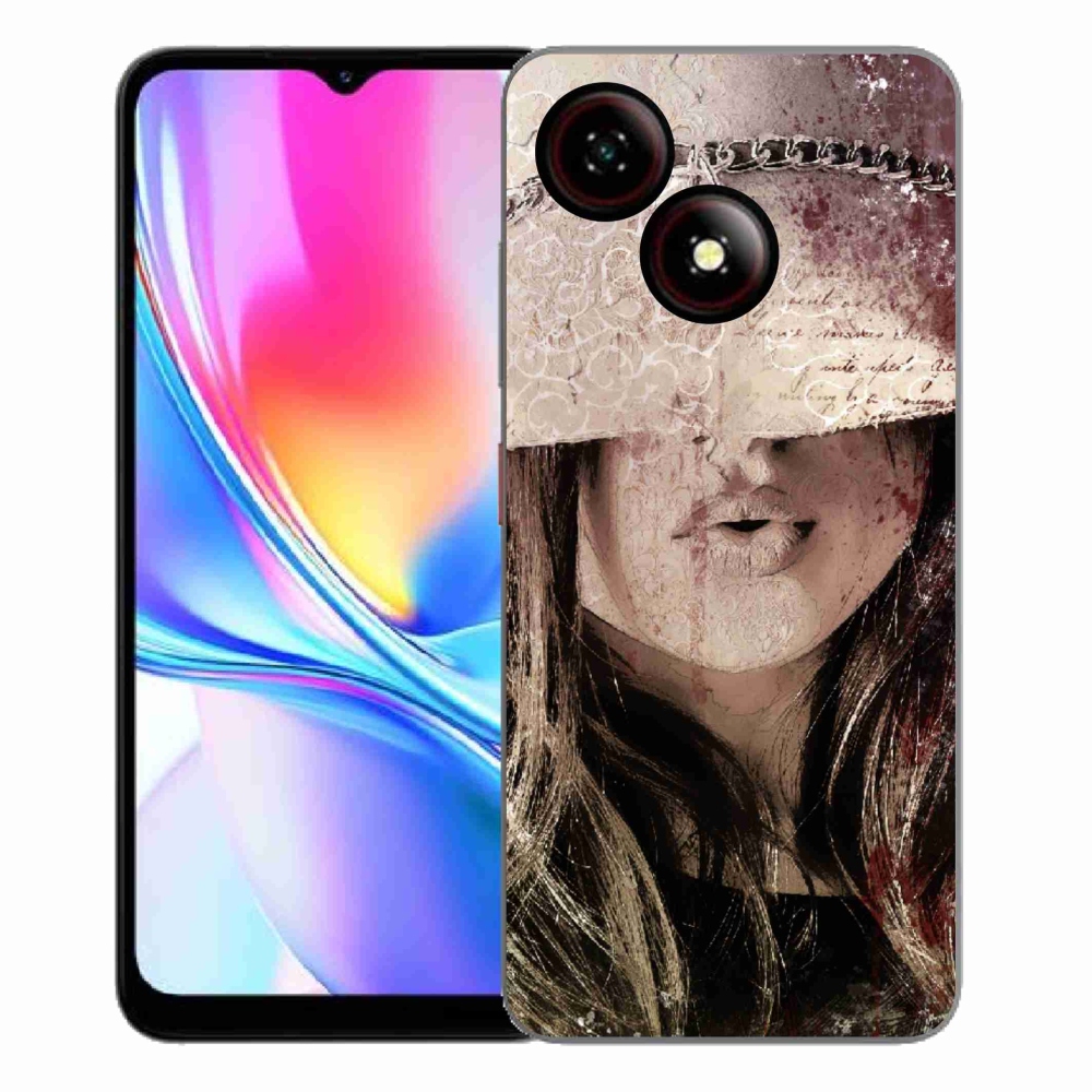 ZTE Blade A35E zselés borítás mmCase - lány