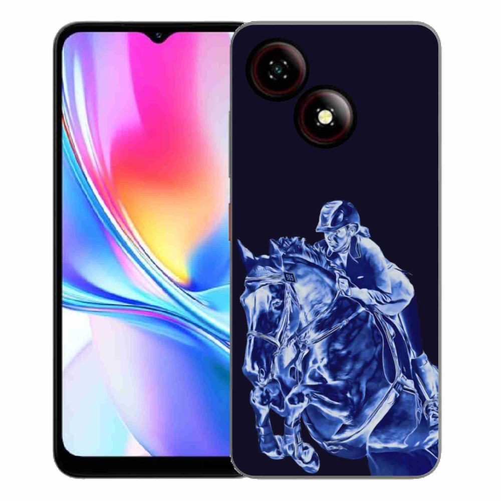 ZTE Blade A35E zselés borítás mmCase - versenyló