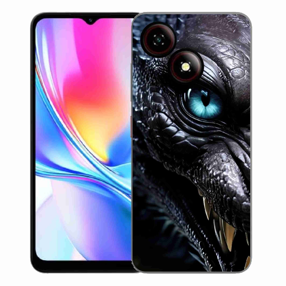 ZTE Blade A35E zselés tok mmCase - sárkány nézet