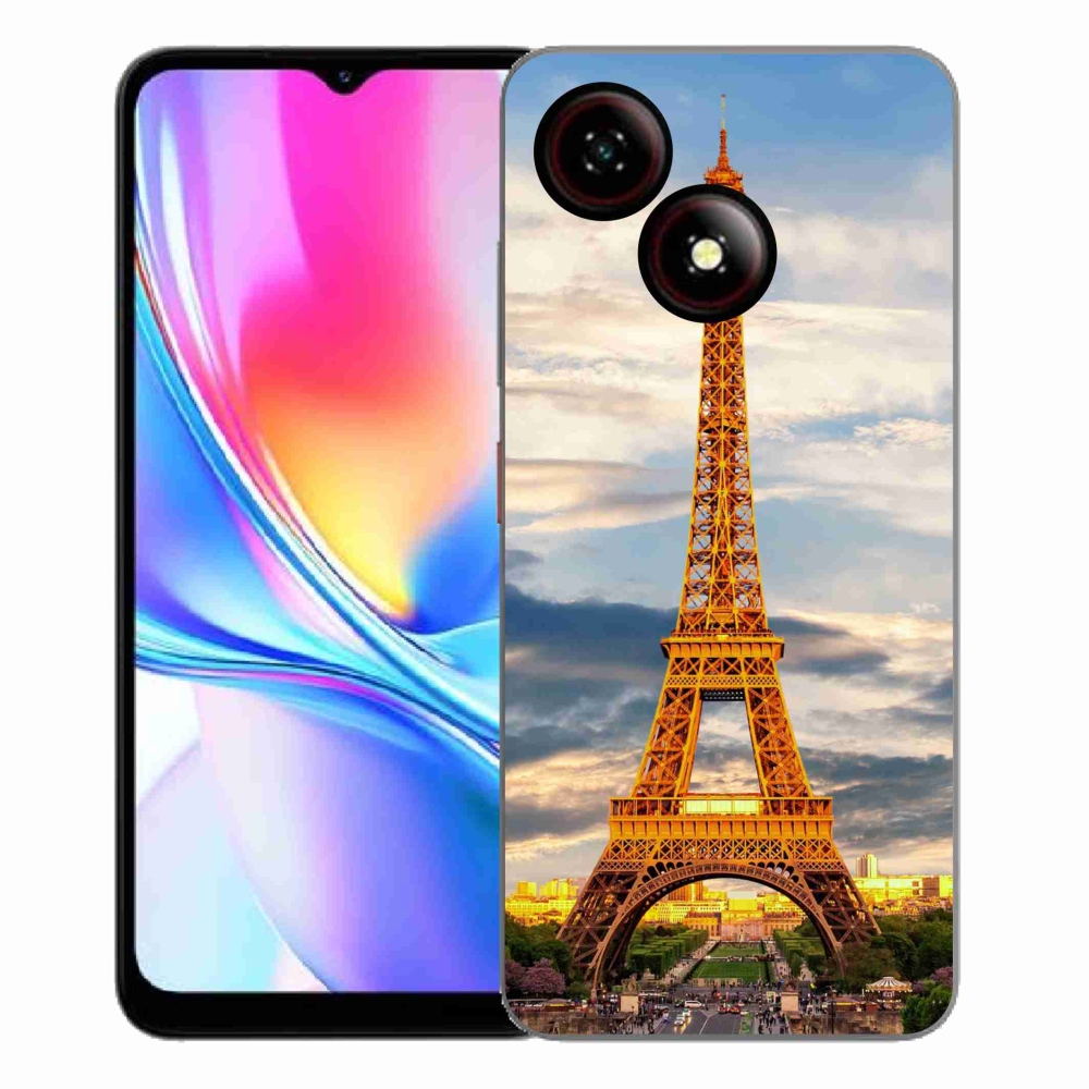 ZTE Blade A35E zselés borító mmCase - eiffel torony 3