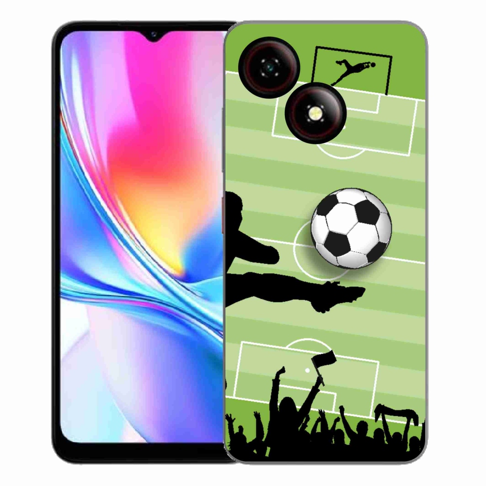 ZTE Blade A35E zselés borítás mmCase - futball 3