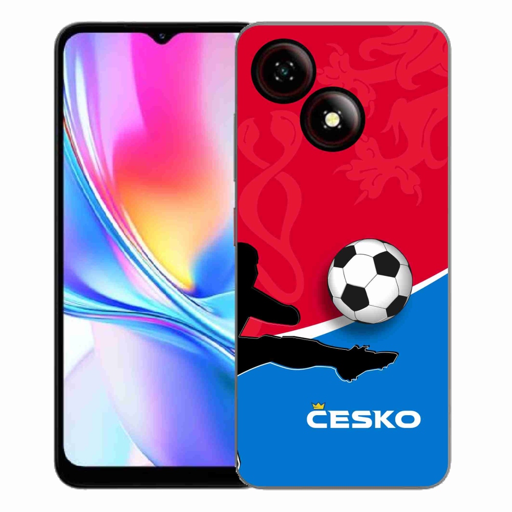 ZTE Blade A35E zselés tok mmCase - futball Csehország 2