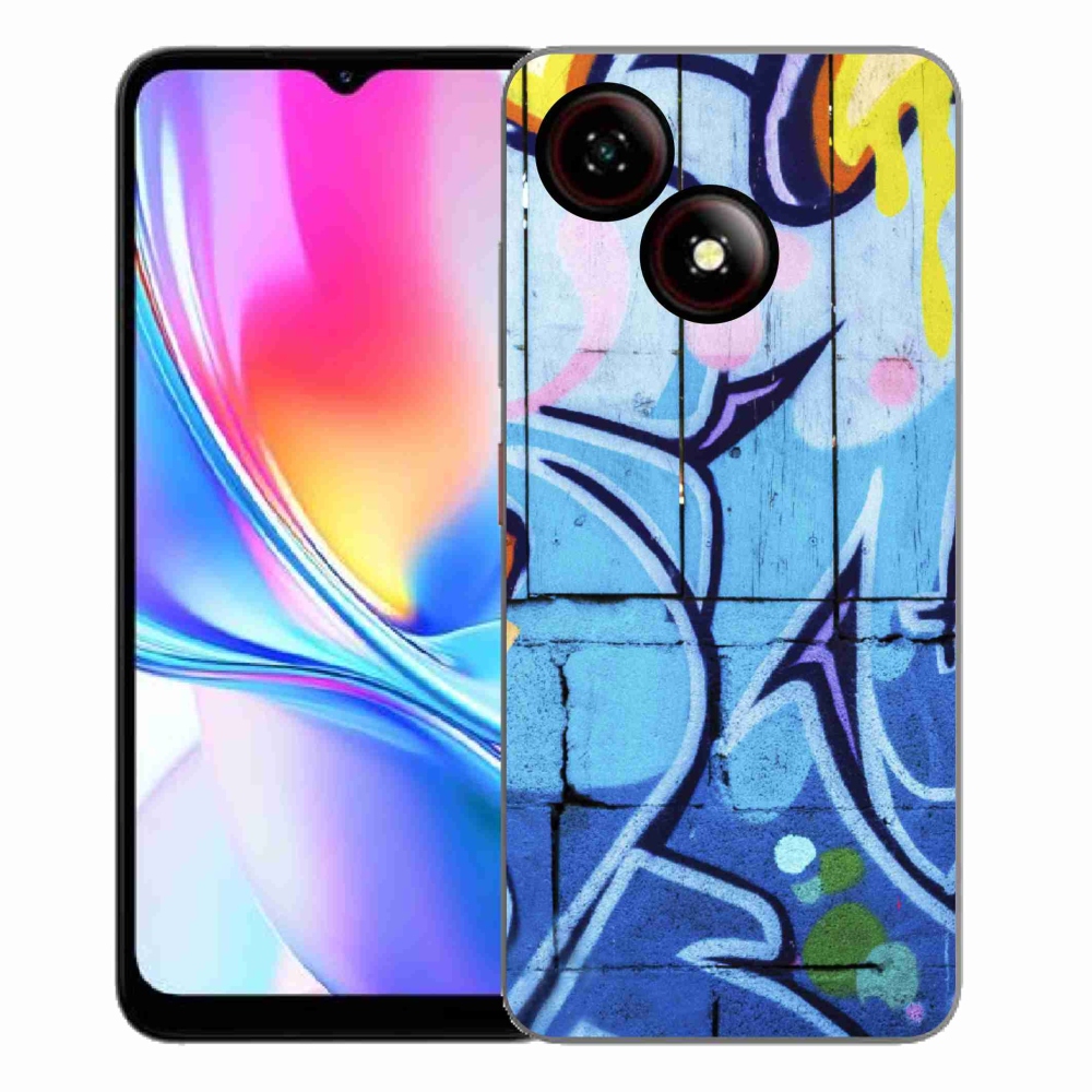 ZTE Blade A35E zselés borítás mmCase - graffiti