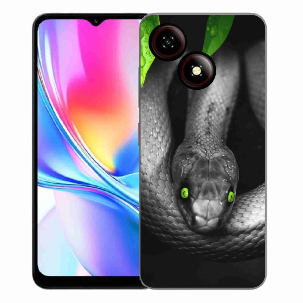 ZTE Blade A35E zselés tok mmCase - kígyó