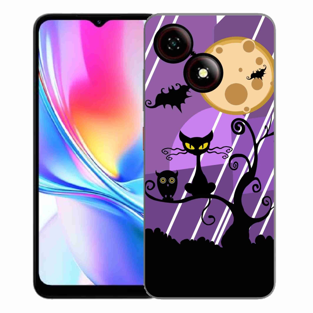 ZTE Blade A35E zselés tok mmCase - halloween