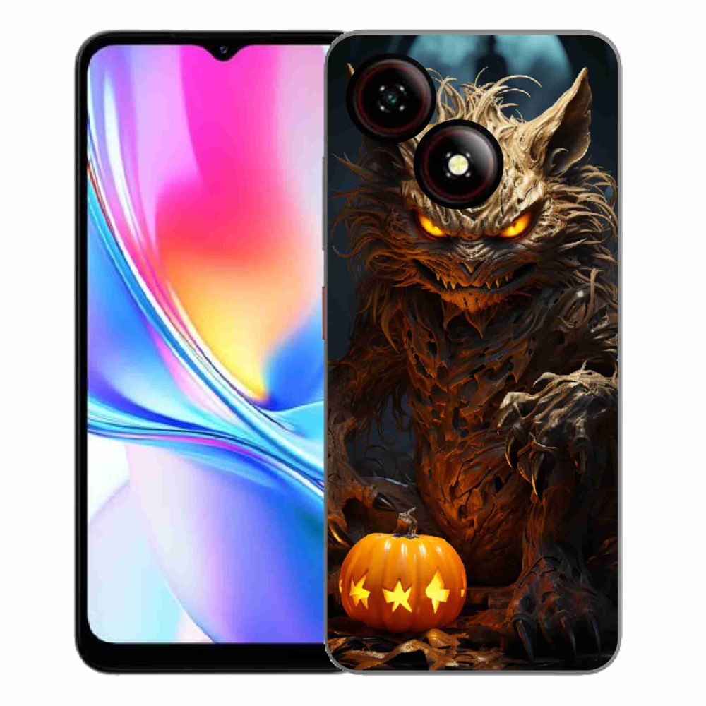 ZTE Blade A35E zselés borító mmCase - Halloween szörnyeteg