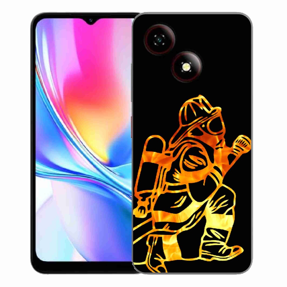 ZTE Blade A35E zselés borítás mmCase - tűzoltó 1