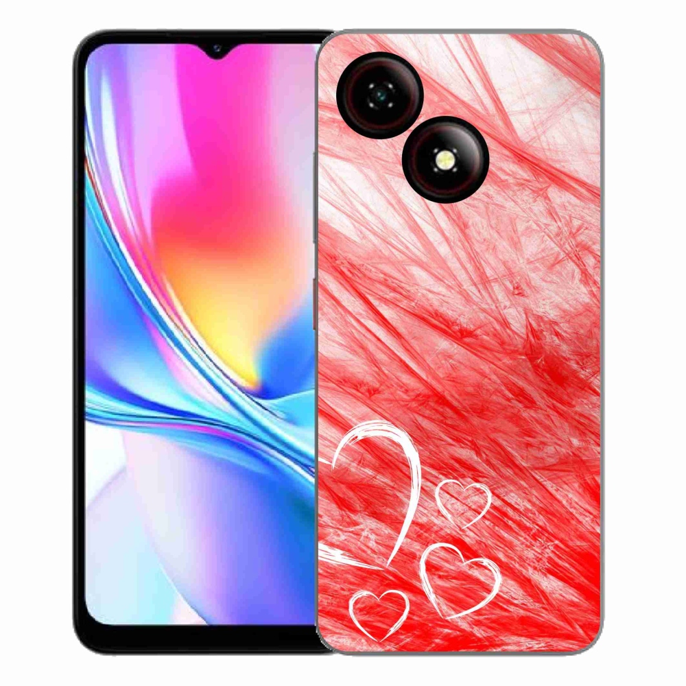ZTE Blade A35E zselés tok mmCase - szív