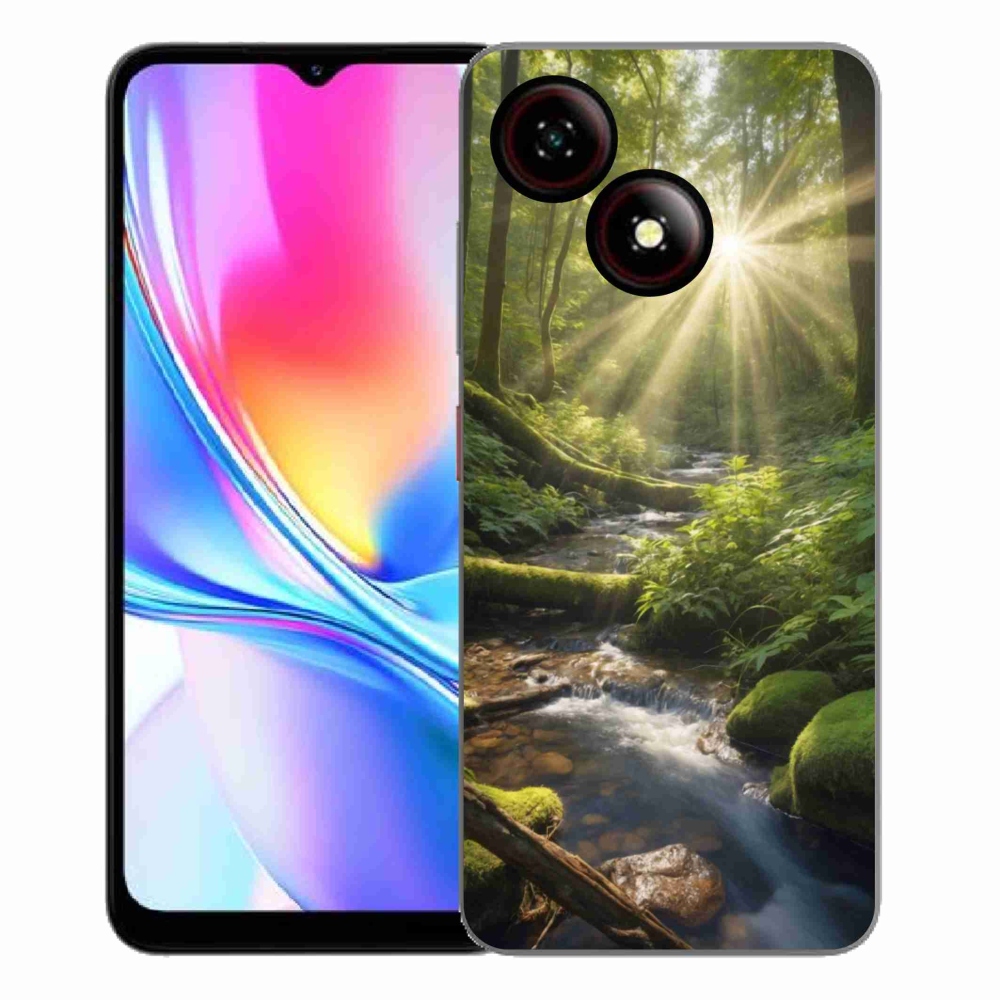 ZTE Blade A35E zselés borító mmCase - erdő mélysége