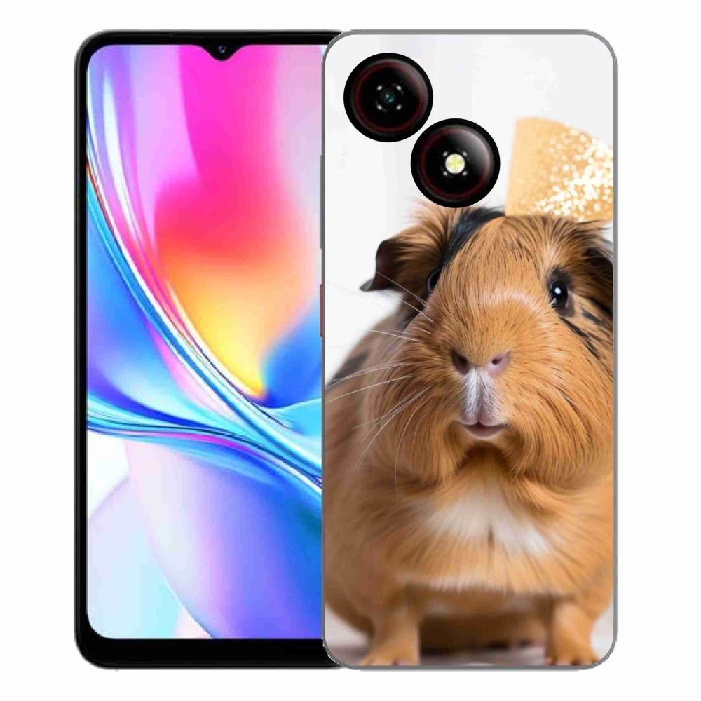 ZTE Blade A35E zselés tok mmCase - barna tengerimalachoz