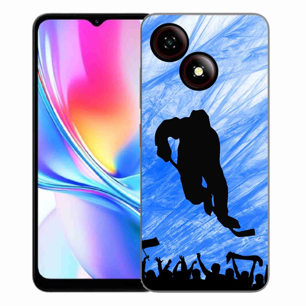 ZTE Blade A35E zselés borítás mmCase - hokis játékos