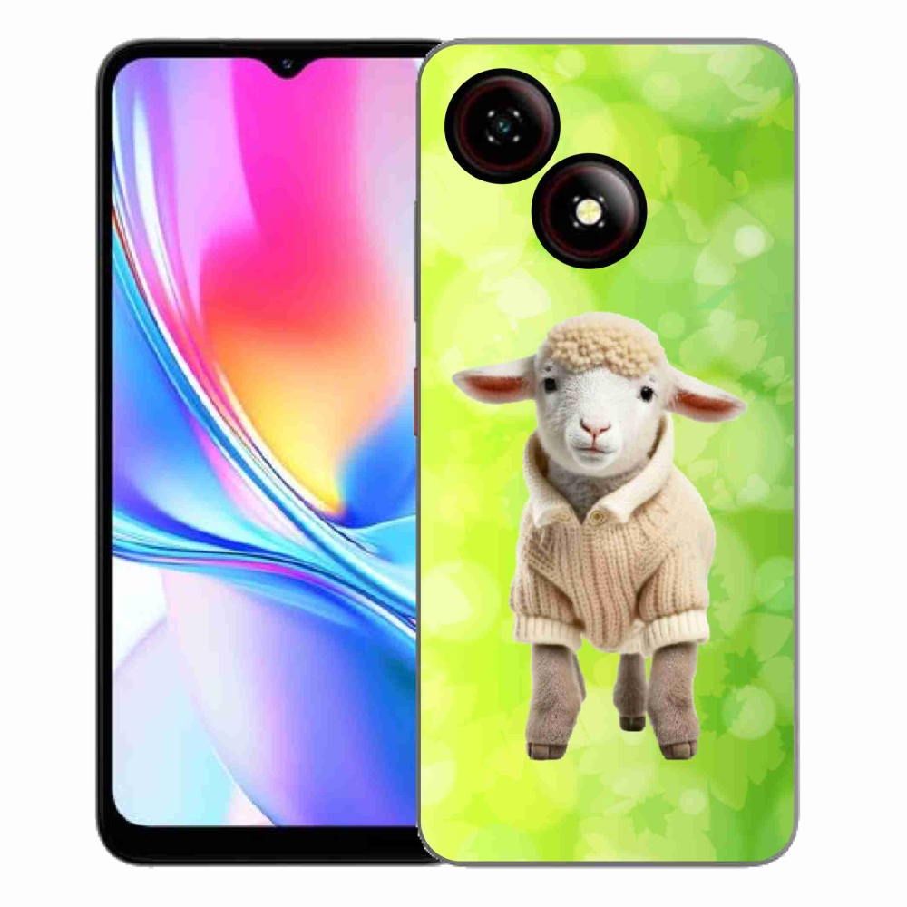 ZTE Blade A35E zselés borítás mmCase - bárány pulóverben
