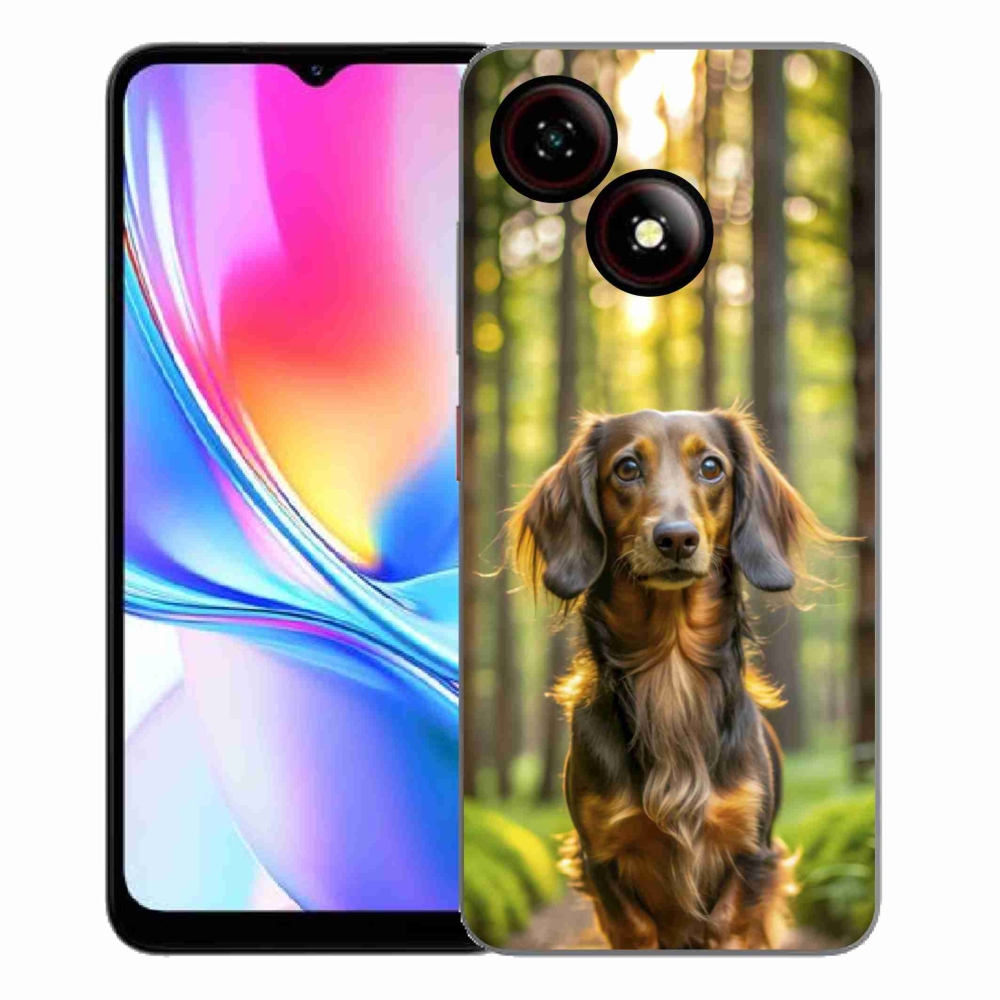 ZTE Blade A35E zselés tok mmCase - tacskó 4