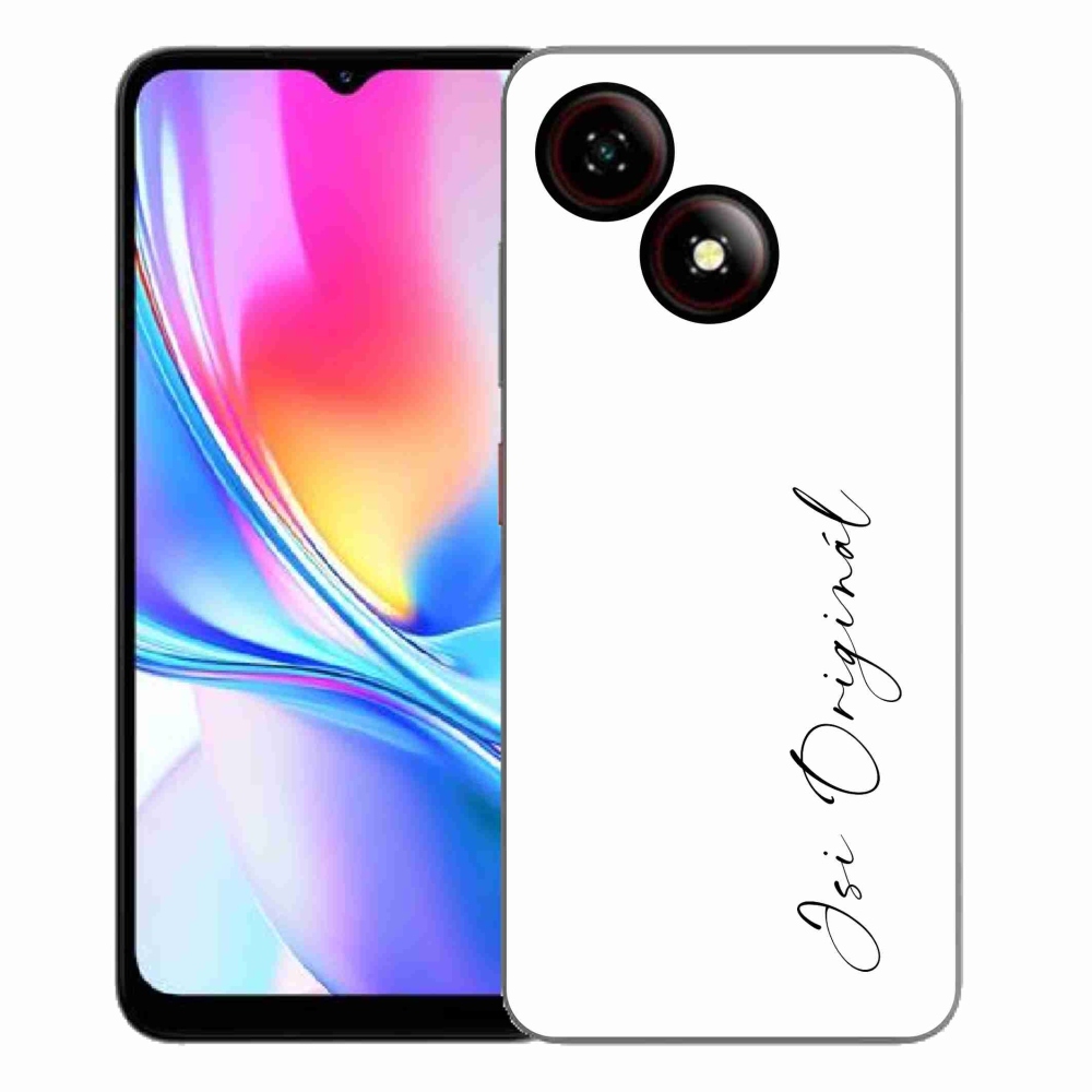 ZTE Blade A35E zselés borító mmCase - te vagy az eredeti fehér háttér