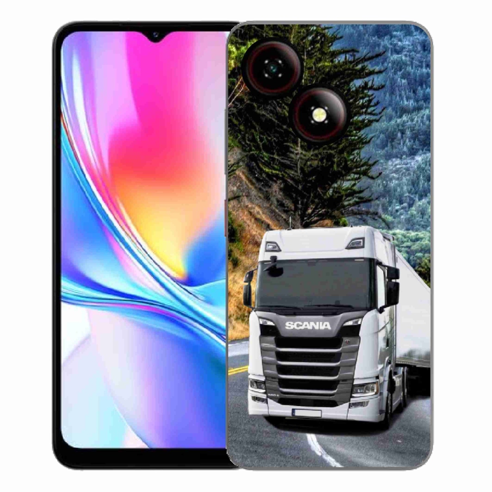 ZTE Blade A35E zselés tok mmCase - teherautó 1