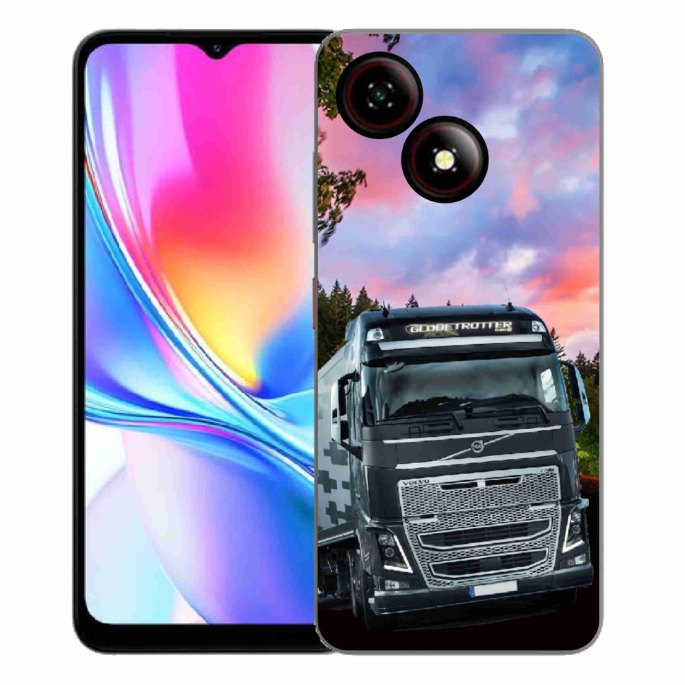 ZTE Blade A35E zselés tok mmCase - teherautó 2