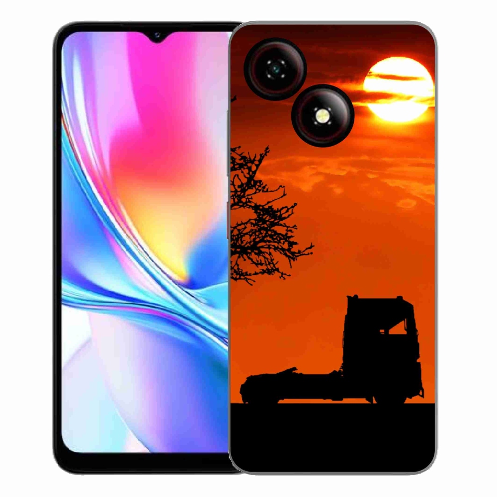 ZTE Blade A35E zselés tok mmCase - teherautó 3