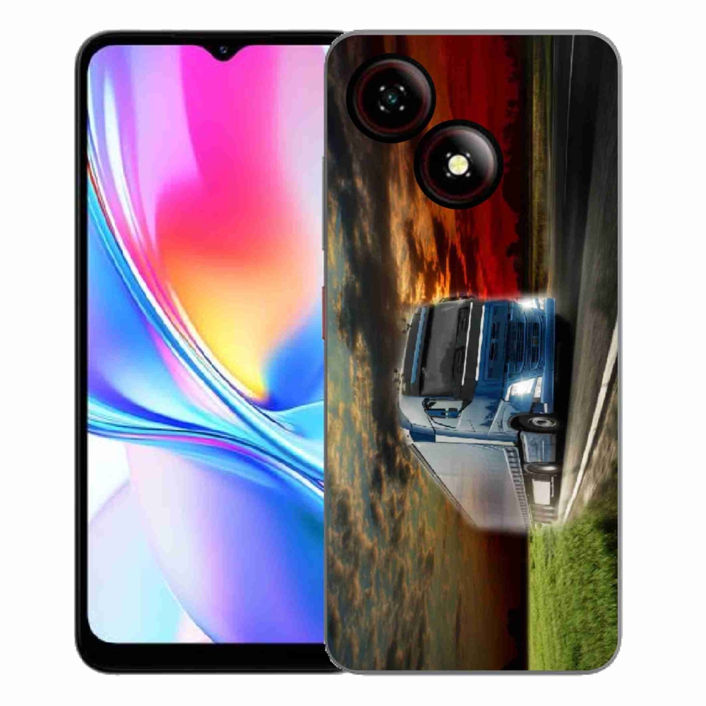 ZTE Blade A35E zselés borítás mmCase - teherautóhoz 4