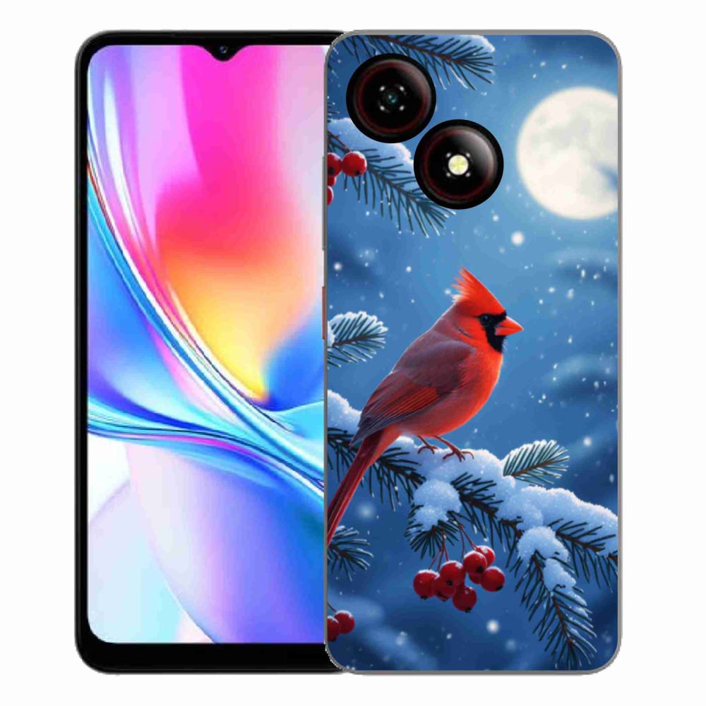 ZTE Blade A35E zselés tok mmCase - kardinálpiros