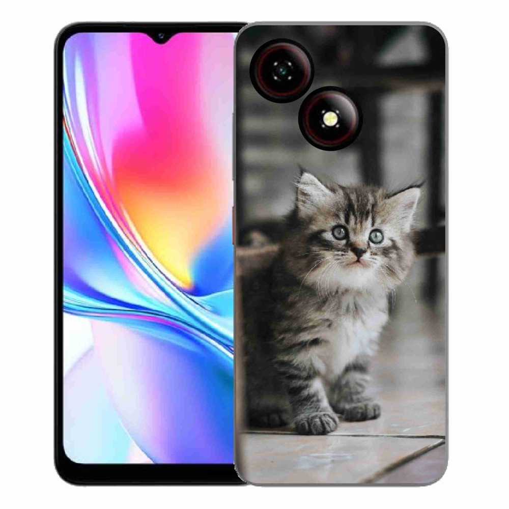 ZTE Blade A35E zselés tok mmCase - cica