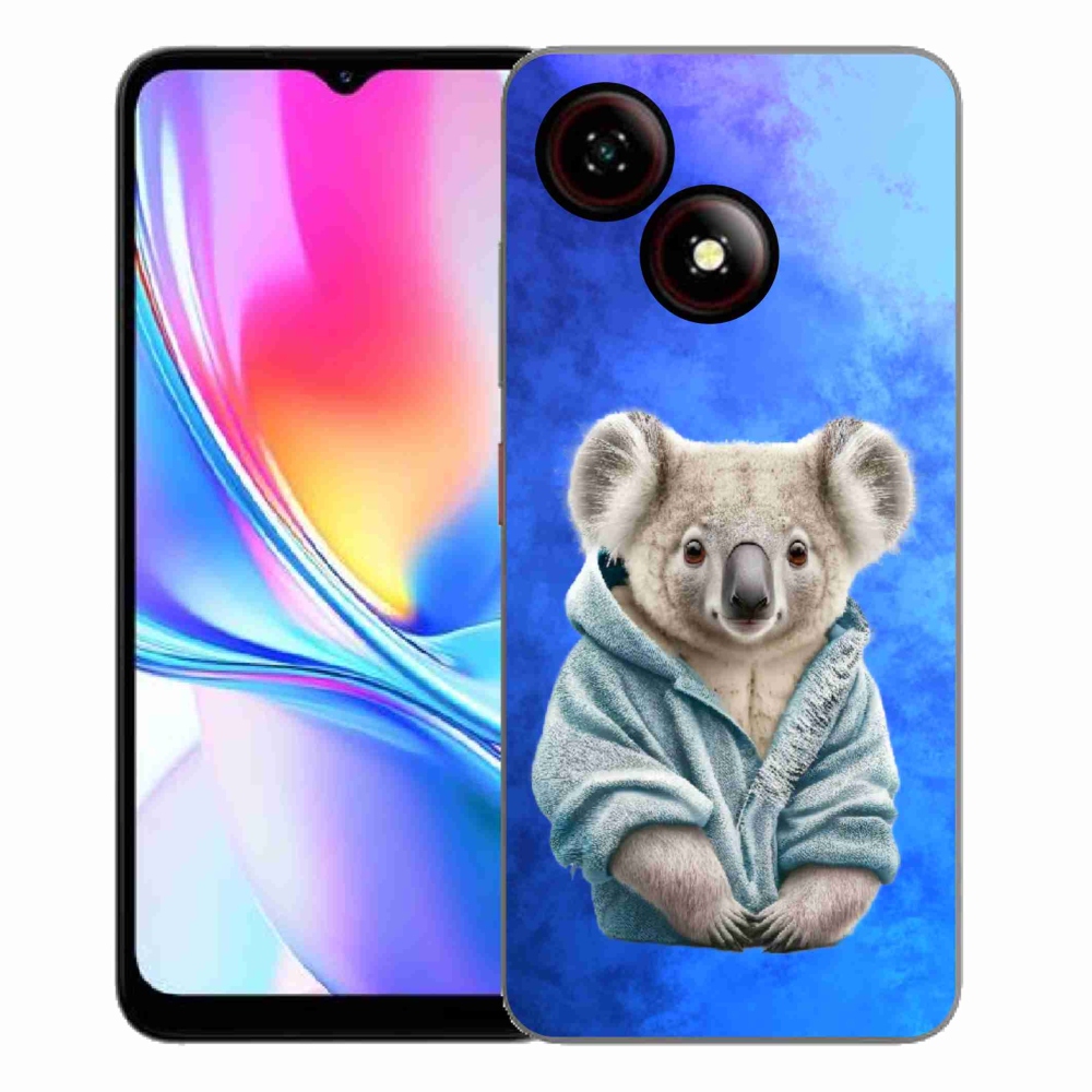 ZTE Blade A35E zselés tok mmCase - koala pulóverben