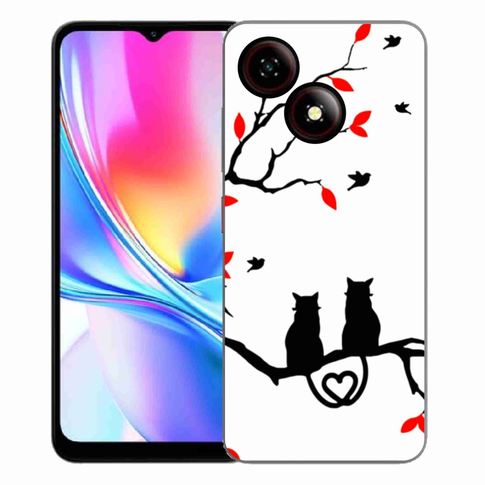 ZTE Blade A35E zselés borító mmCase - macskaszerelem