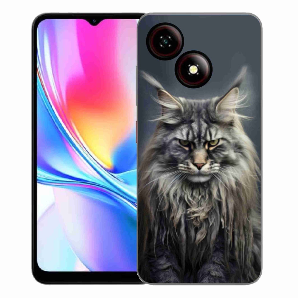 ZTE Blade A35E zselés tok mmCase - macskaszem nézet 4