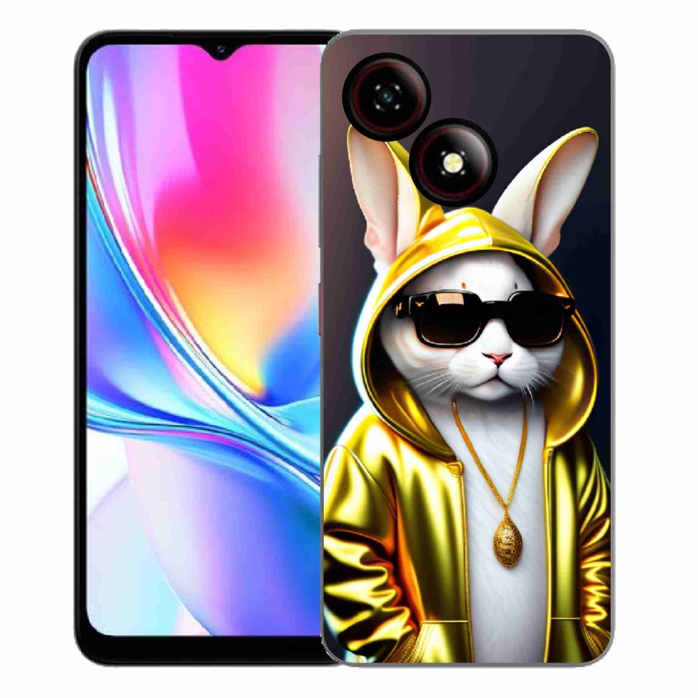 ZTE Blade A35E zselés borítás mmCase - cat boss - ZTE Blade A35E számára