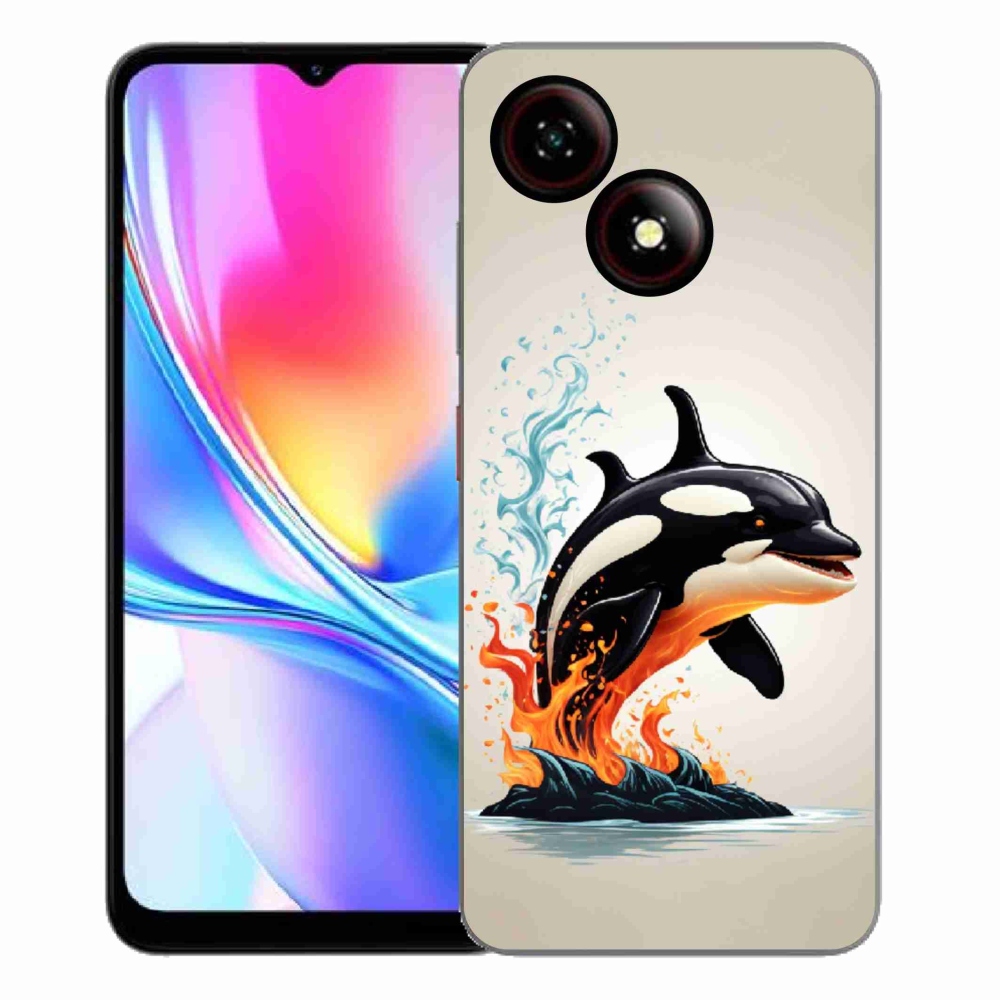 ZTE Blade A35E zselés tok mmCase - gyémánt