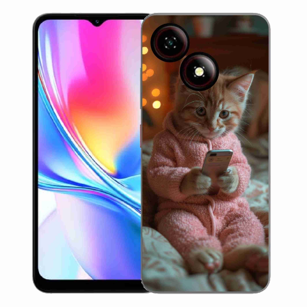 ZTE Blade A35E zselés tok mmCase - baba mobilalkalmazással