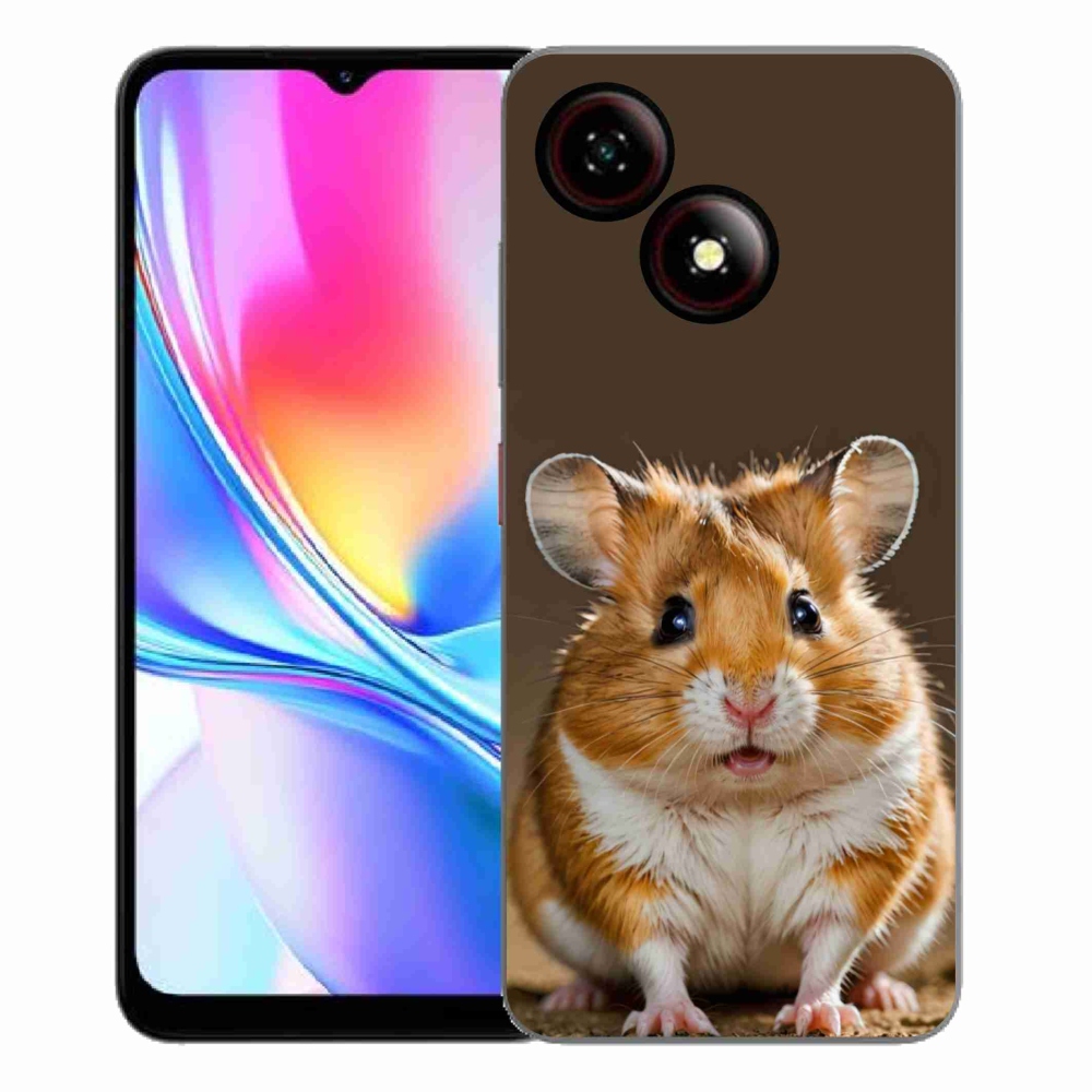 ZTE Blade A35E zselés tok mmCase - hörcsög