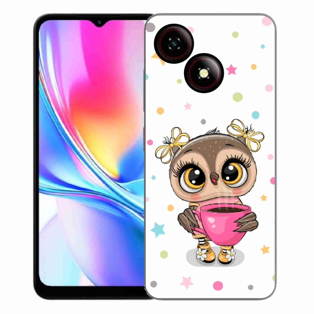 ZTE Blade A35E zselés borító mmCase - rajzfilm bagolyhoz