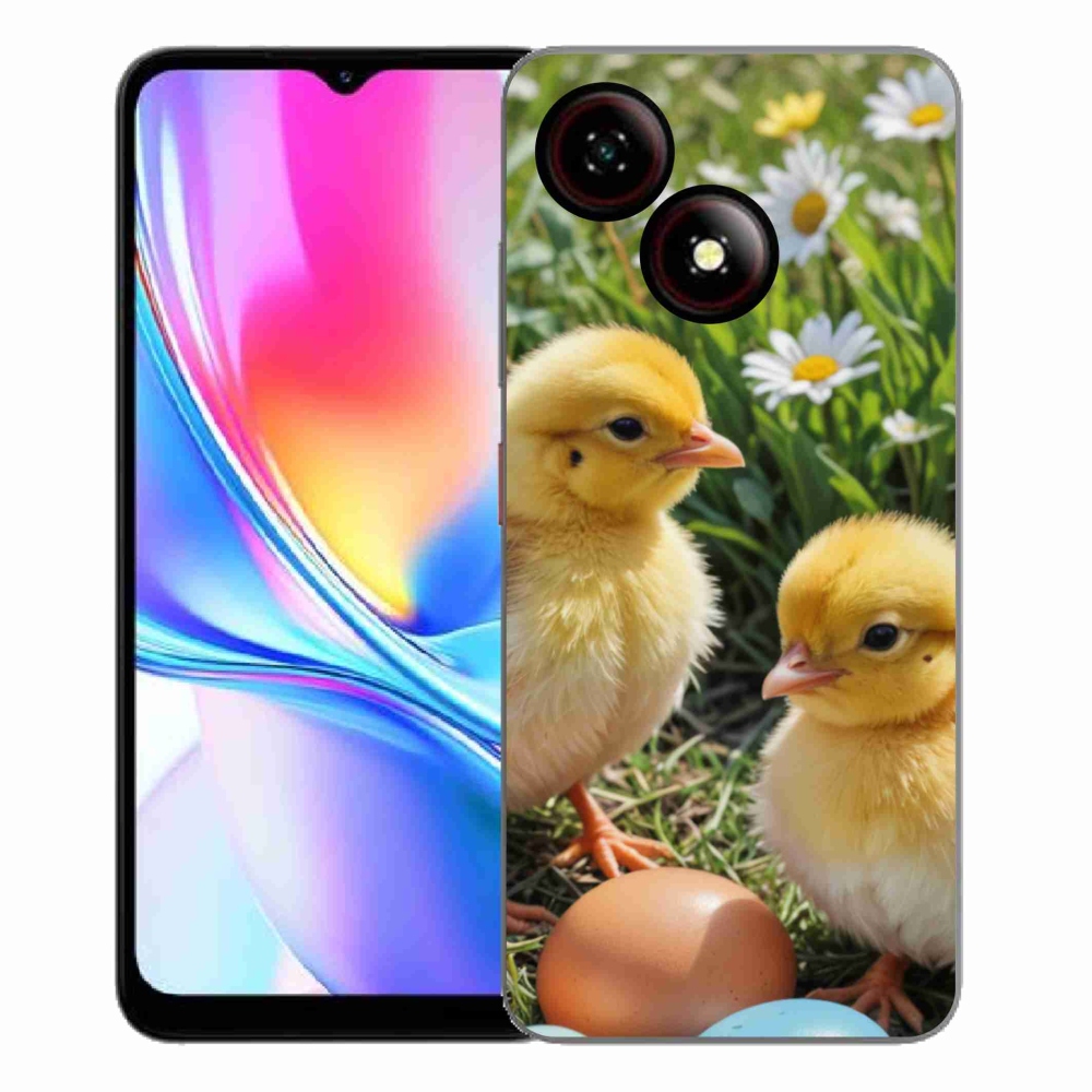 ZTE Blade A35E zselés tok mmCase - csirkékhez
