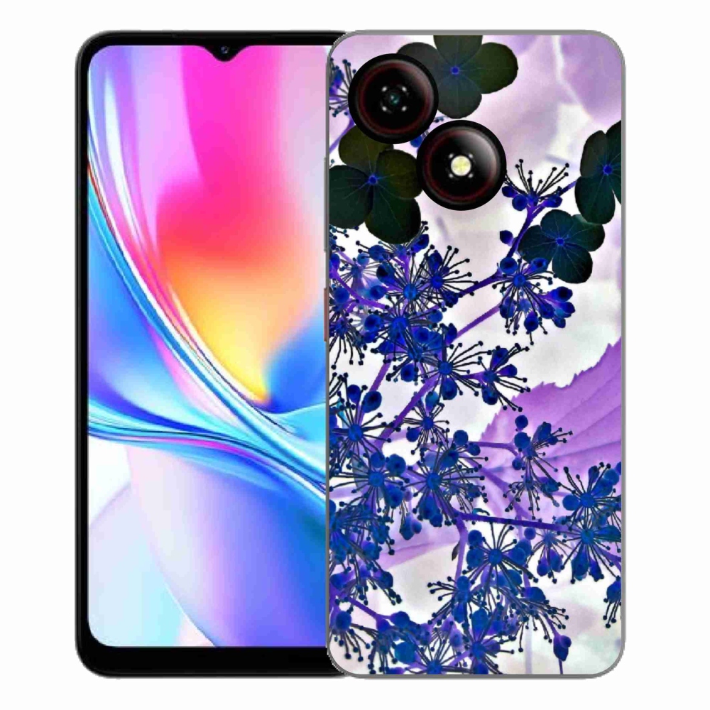 ZTE Blade A35E zselés borító mmCase - hortenzia virág