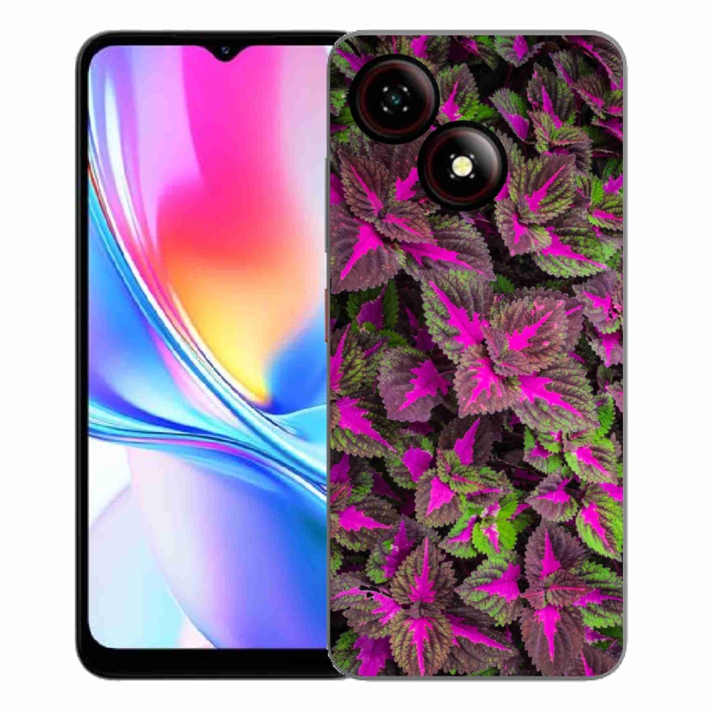ZTE Blade A35E zselés tok mmCase - virágok 10