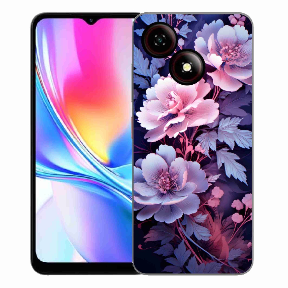 ZTE Blade A35E zselés tok mmCase - virágok 11