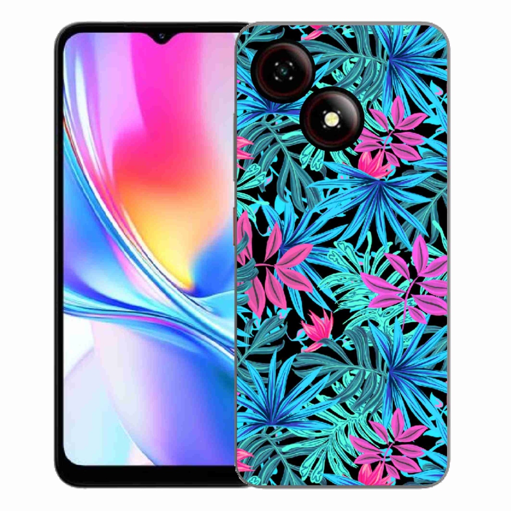 ZTE Blade A35E zselés borító mmCase - virágok 3