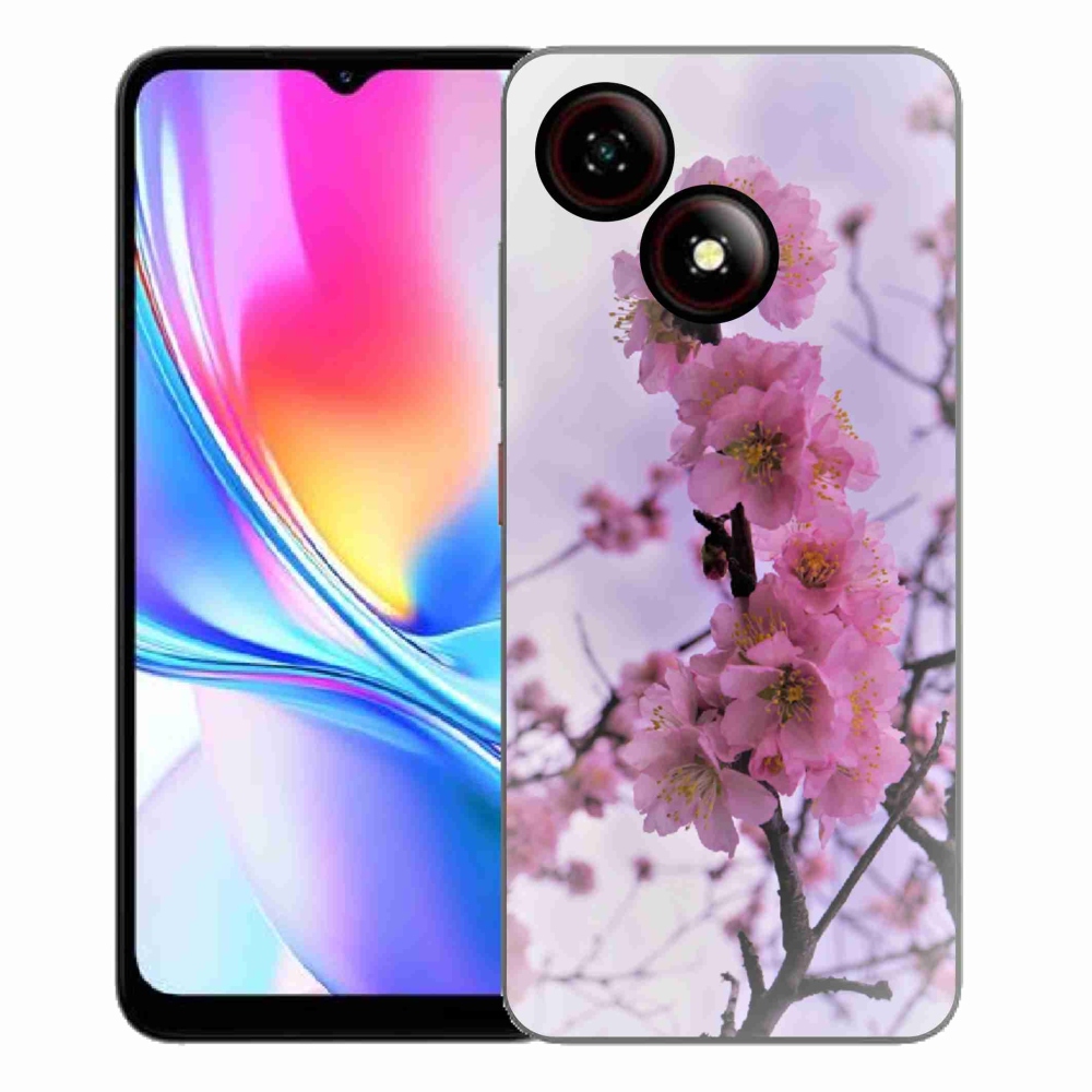 ZTE Blade A35E zselés tok mmCase - virágok 7