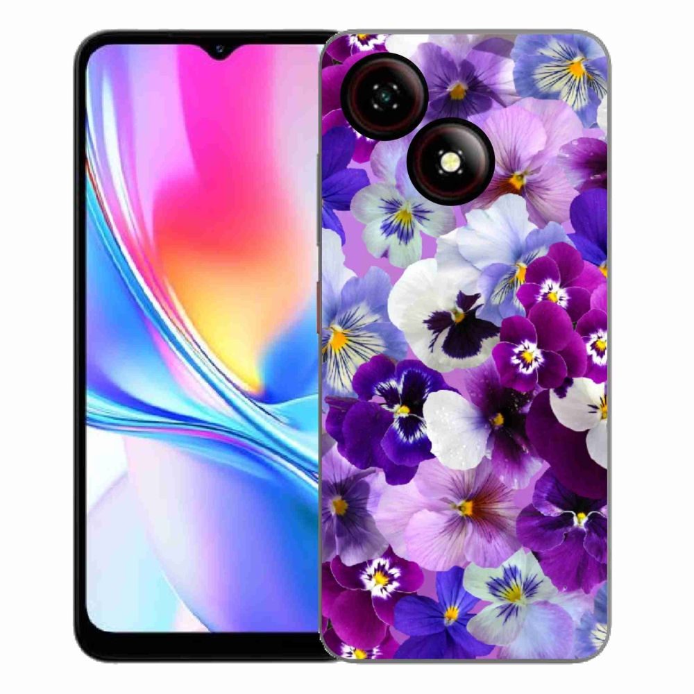 ZTE Blade A35E zselés tok mmCase - virágok 9