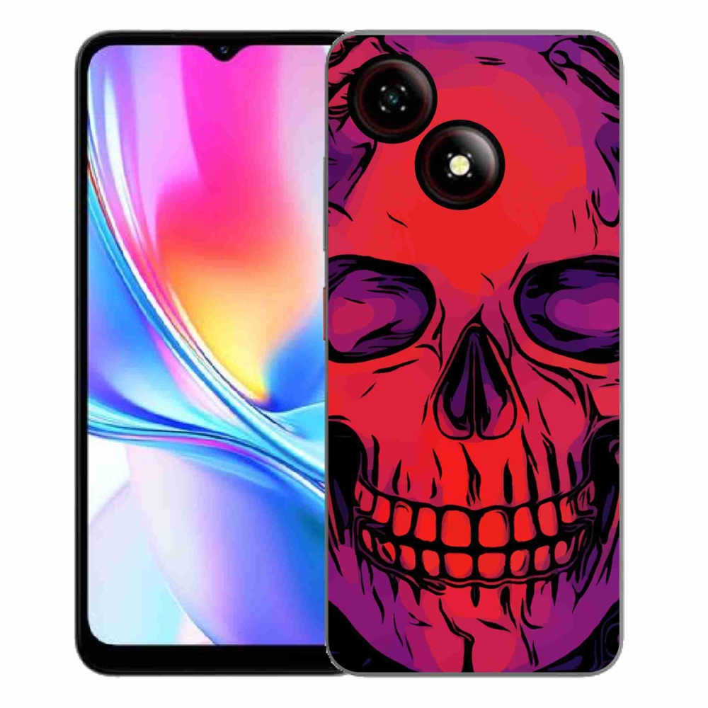 ZTE Blade A35E zselés tok mmCase - koponya