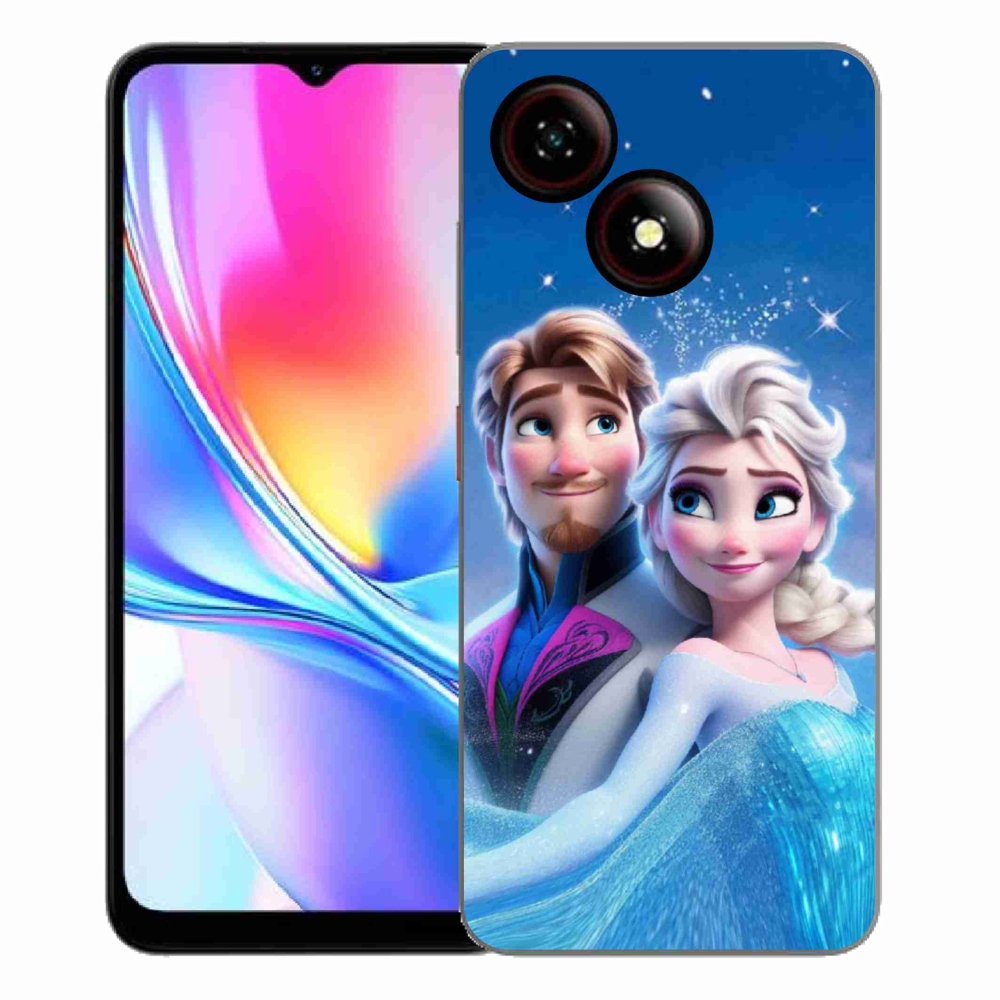 ZTE Blade A35E zselés borítás mmCase - Ice Kingdom 1