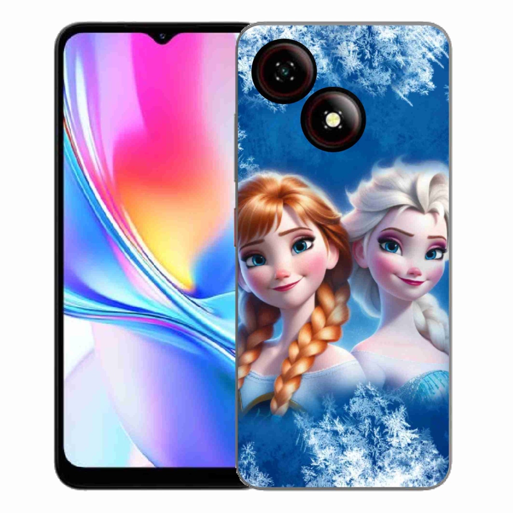 ZTE Blade A35E zselés tok mmCase - Ice Kingdom 2