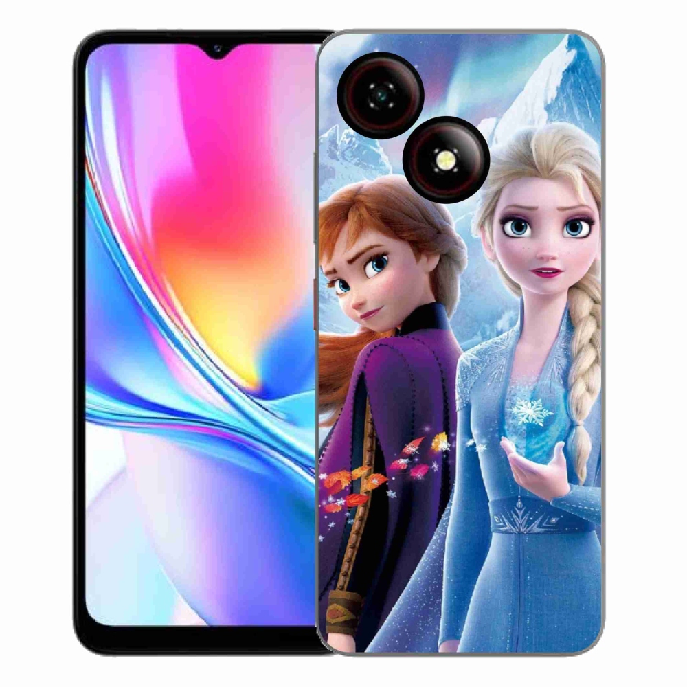 ZTE Blade A35E zselés borítás mmCase - Ice Kingdom 3