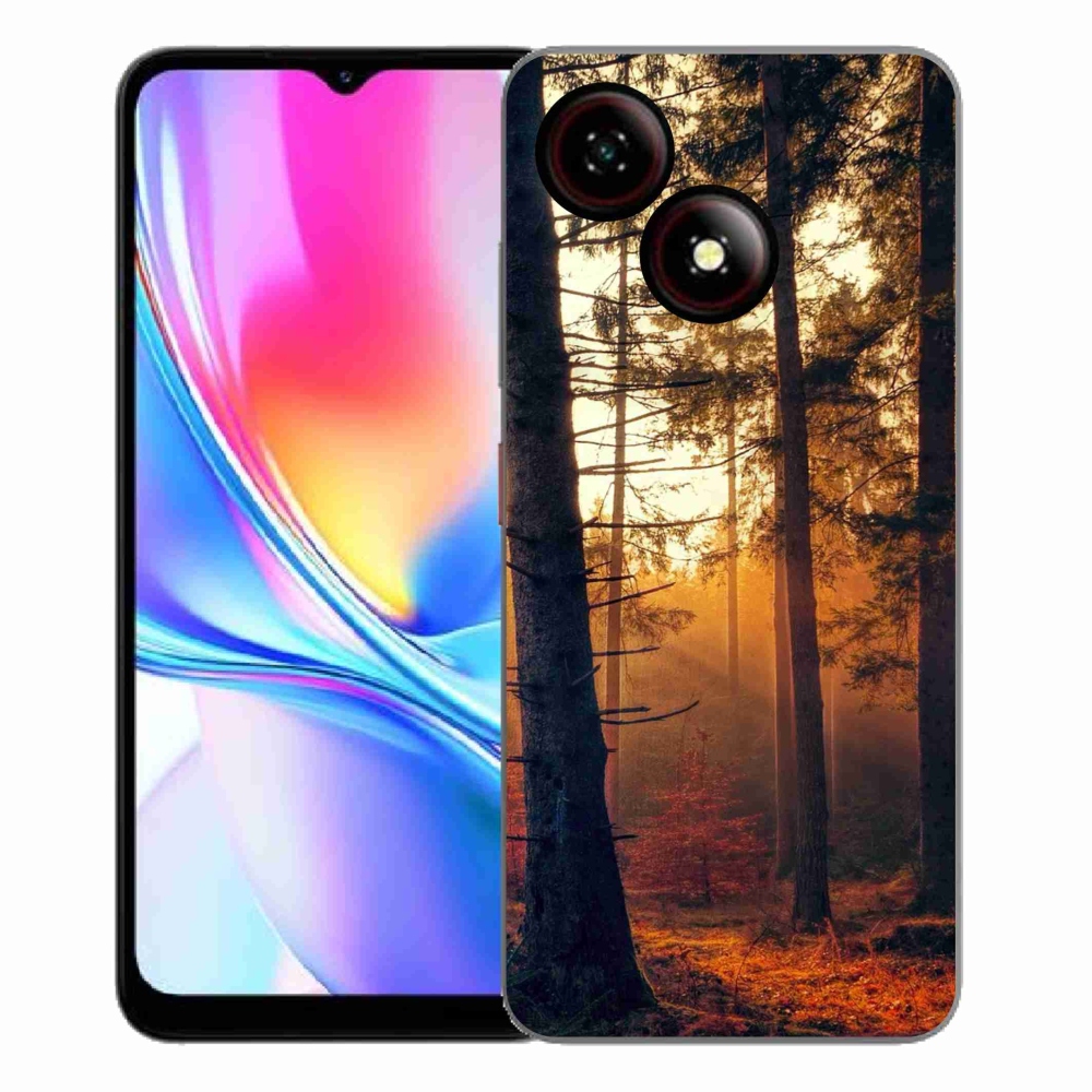 ZTE Blade A35E zselés tok mmCase - erdő
